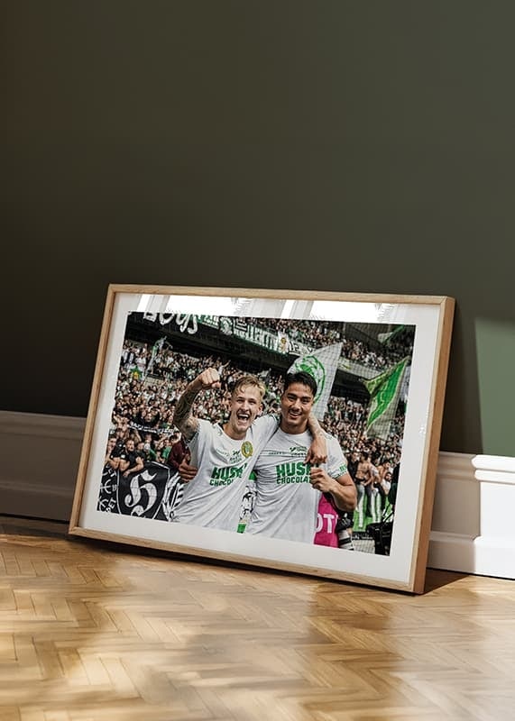 Poster 2023 Jusef Erabi Fredrik Hammar 02 Hammarby IF crossfade