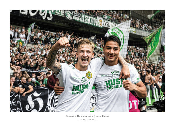Poster 2023 Jusef Erabi Fredrik Hammar 02 Hammarby IF