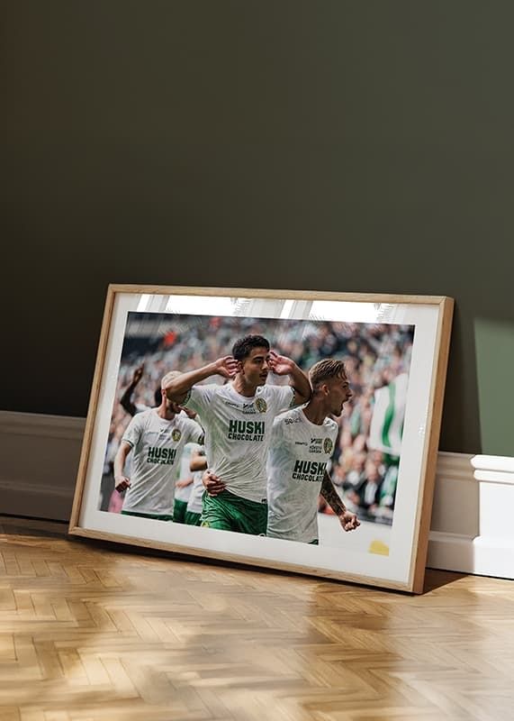 Poster 2023 Jusef Erabi Fredrik Hammar 01 Hammarby IF crossfade