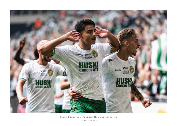 Poster 2023 Jusef Erabi Fredrik Hammar 01 Hammarby IF