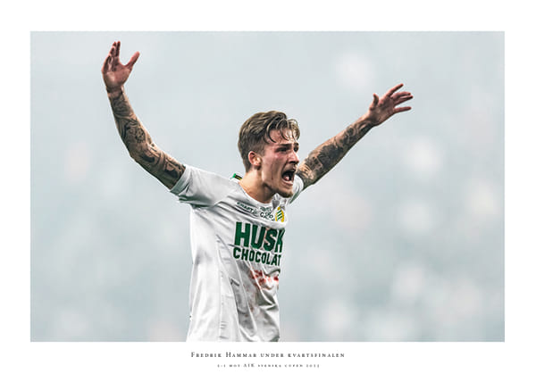 Poster 2023 Fredrik Hammar Hammarby IF
