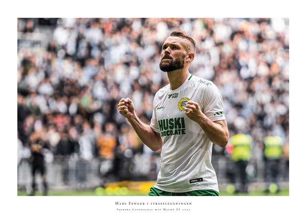 Poster 2022 Mads Fenger Nielsen Hammarby IF