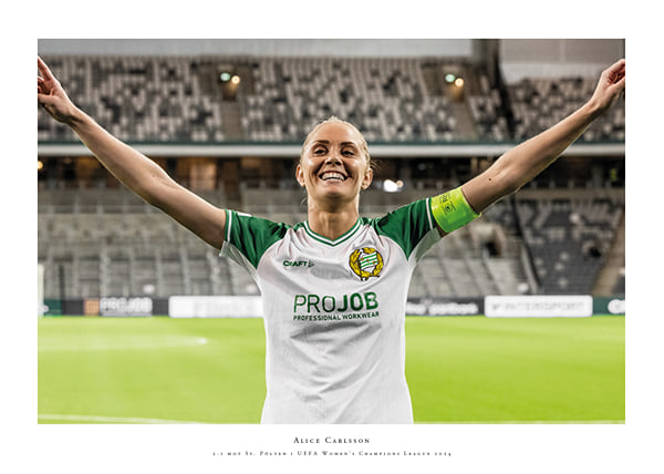 Poster 2024 Alice Carlsson Hammarby IF