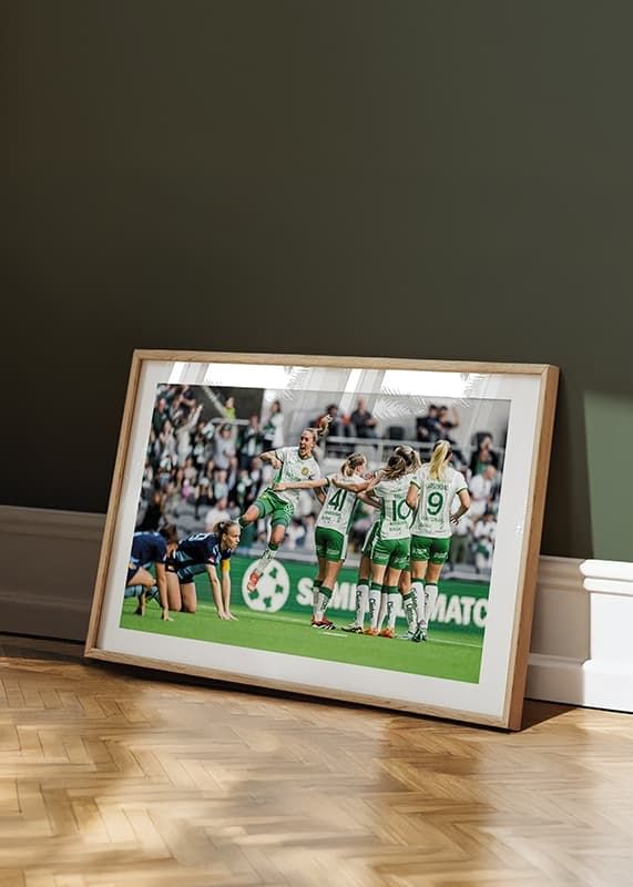 Poster 2024 Ellen Wangerheim Hammarby IF crossfade