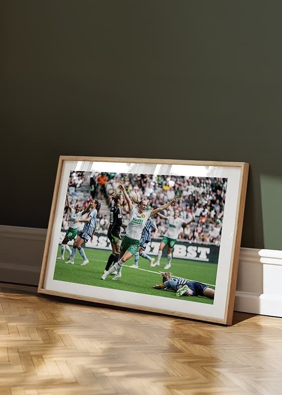 Poster 2023 Ellen Wangerheim Hammarby IF crossfade