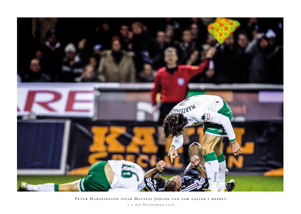Poster 1998 Pétur Marteinsson Hammarby IF