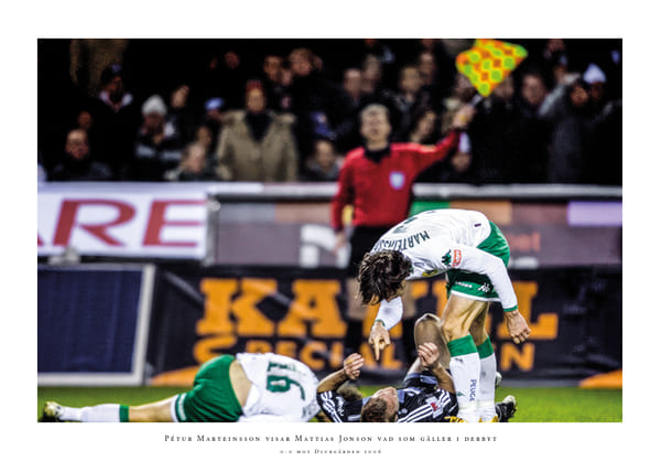 Poster 1998 Pétur Marteinsson Hammarby IF