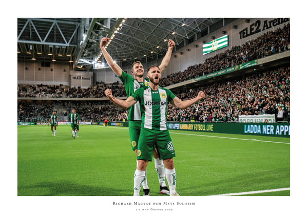 Poster 2019 Richard Magyar Mats Solheim Hammarby IF