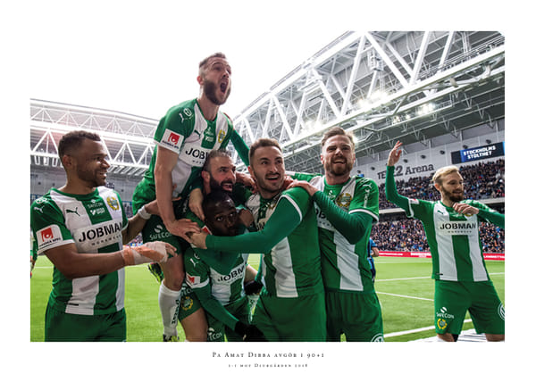 Poster 2018 Laget Jublar Hammarby IF