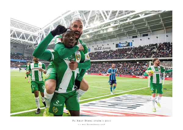 Poster 2018 Pa Amat Dibba Kennedy Bakircioglu Hammarby IF
