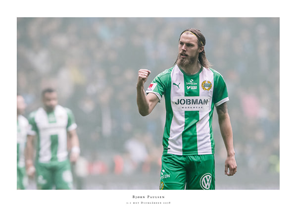 Poster 2018 Bjørn Paulsen 02 Hammarby IF