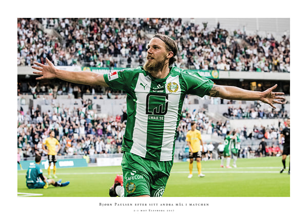Poster 2017 Bjørn Paulsen Hammarby IF