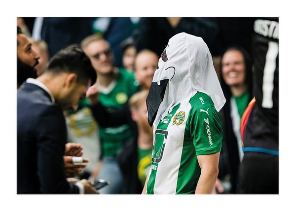 Poster 2017 Mats Solheim Spökmask Hammarby IF