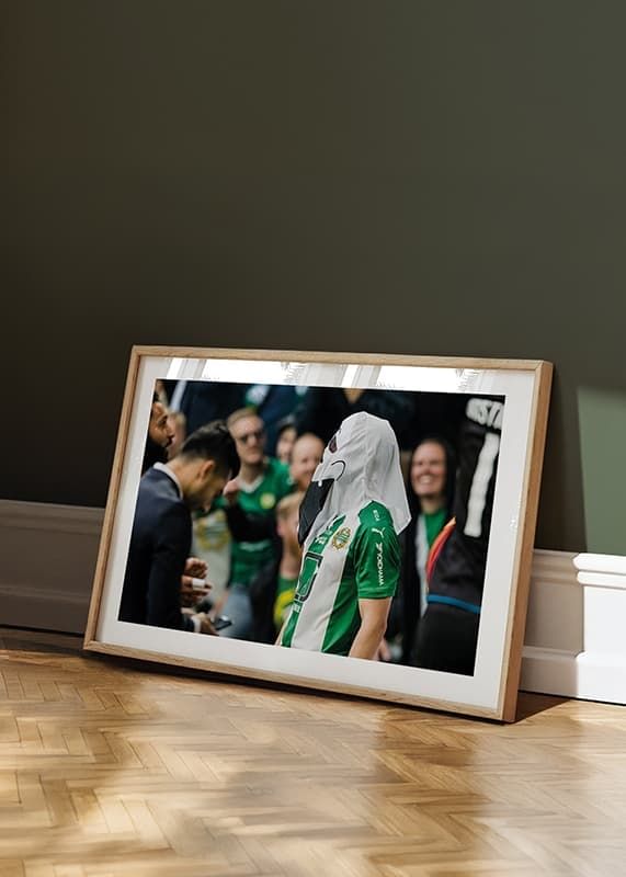 Poster 2017 Mats Solheim Spökmask Hammarby IF crossfade