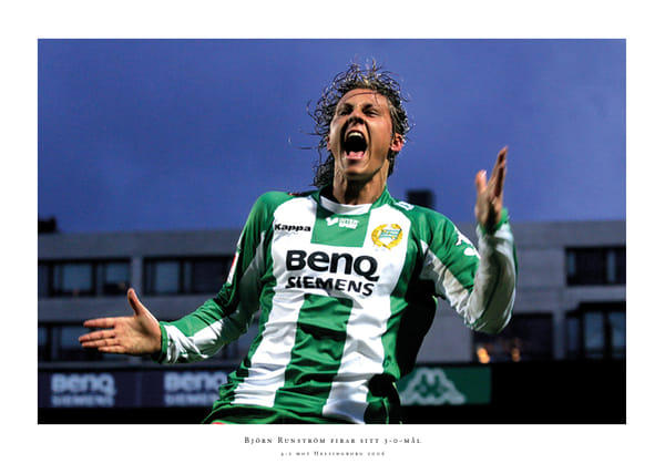 Poster 2006 Björn Runström Hammarby IF