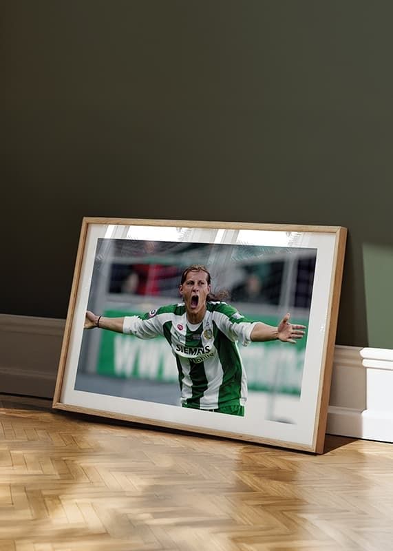 Poster 2004 Björn Runström Hammarby IF crossfade