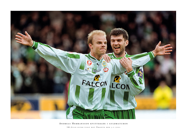 Poster 2001 Andreas Hermansson Trym Bergman Hammarby IF