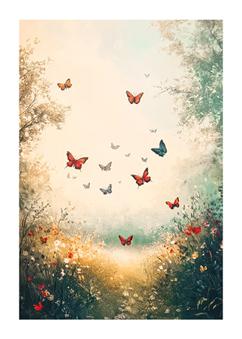 Poster Dance Of The Butterflies