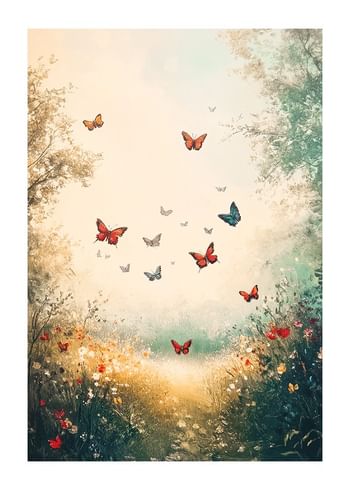Poster Dance Of The Butterflies