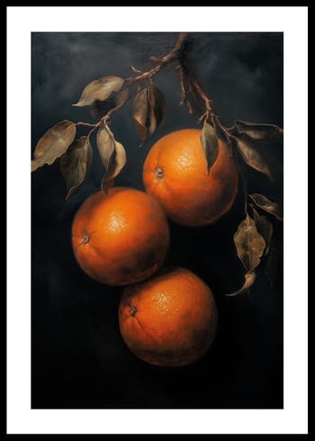 Poster Lush Orange Symphony