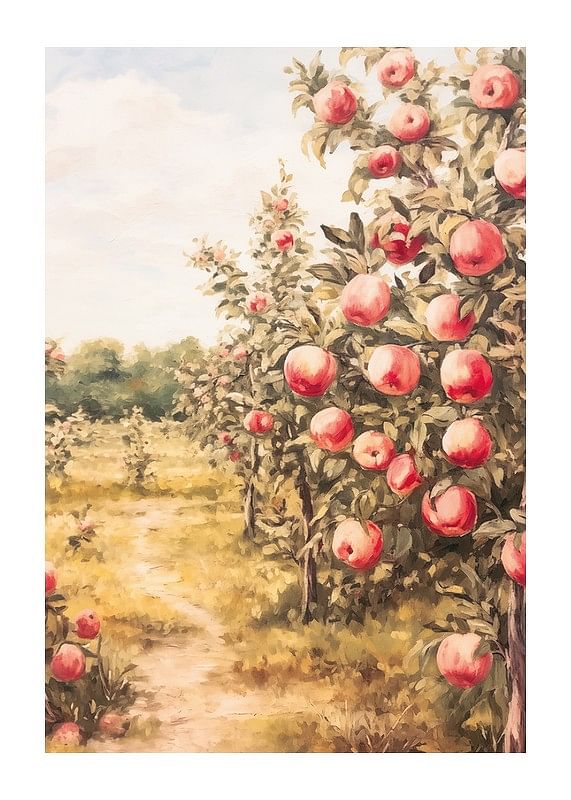 Poster Apple Orchard Bliss