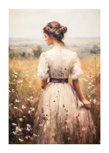 Poster Golden Fields Of Reflection