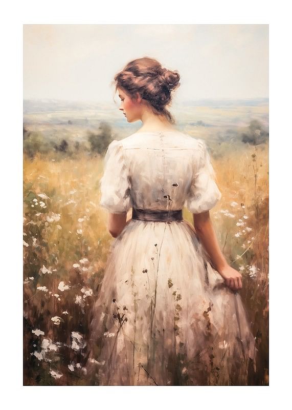 Poster Golden Fields Of Reflection