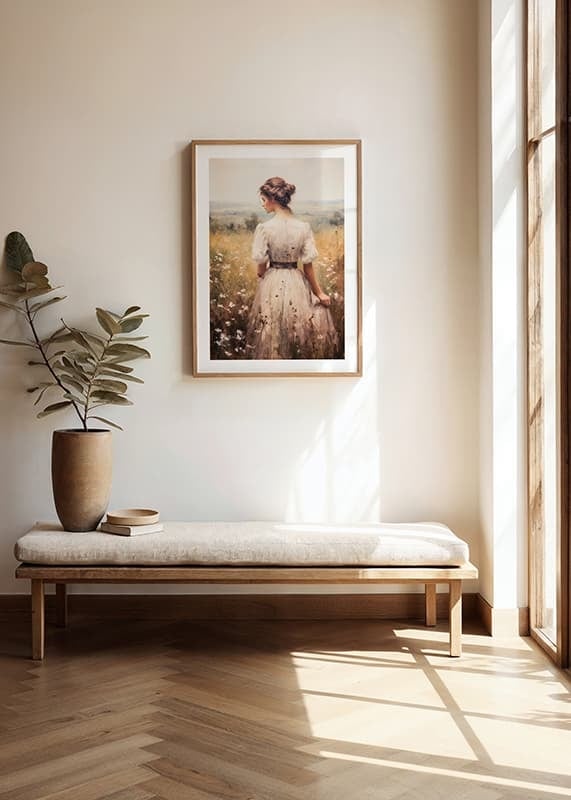 Poster Golden Fields Of Reflection crossfade