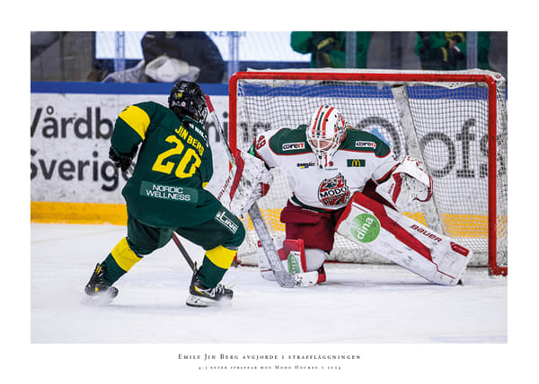 Poster Emily Jin Berg IF Björklöven