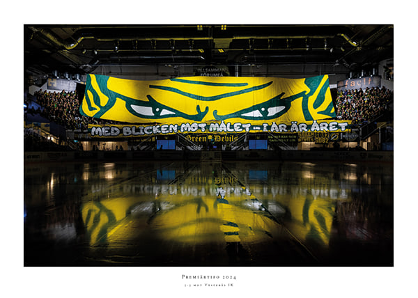 Poster Med blicken mot målet IF Björklöven