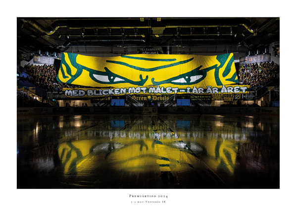 Poster Med blicken mot målet IF Björklöven