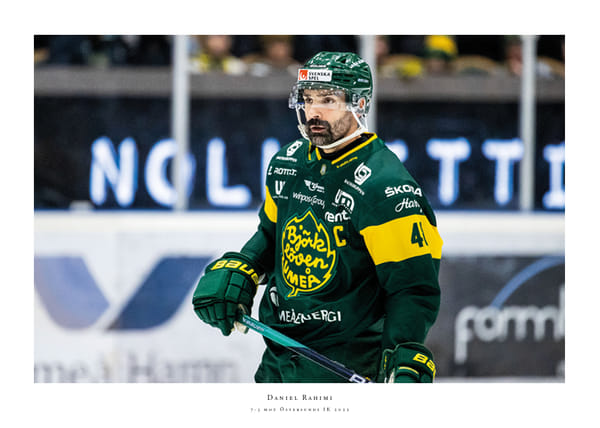 Poster Daniel Rahimi IF Björklöven