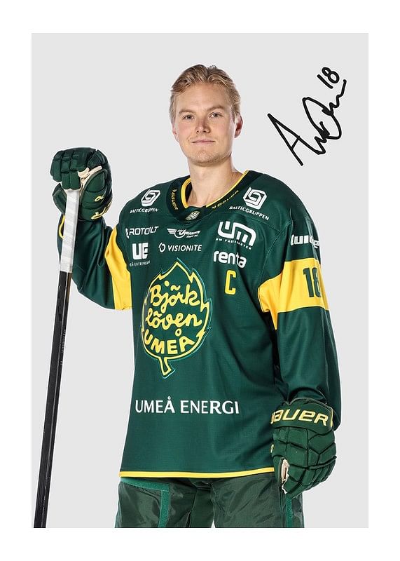 Poster Axel Ottosson #18 IF Björklöven 2024/2025