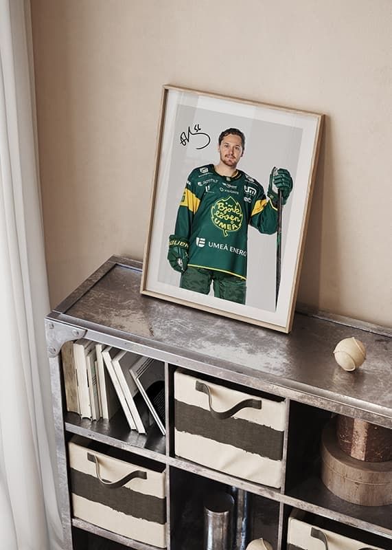 Poster Fredrik Forsberg #56 IF Björklöven 2024/2025 crossfade