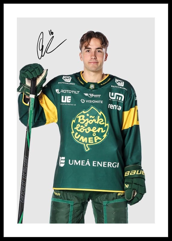 Poster Gustaf Kangas #16 IF Björklöven 2024/2025