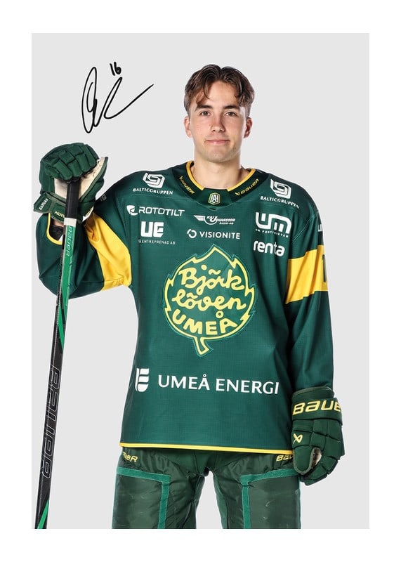 Poster Gustaf Kangas #16 IF Björklöven 2024/2025