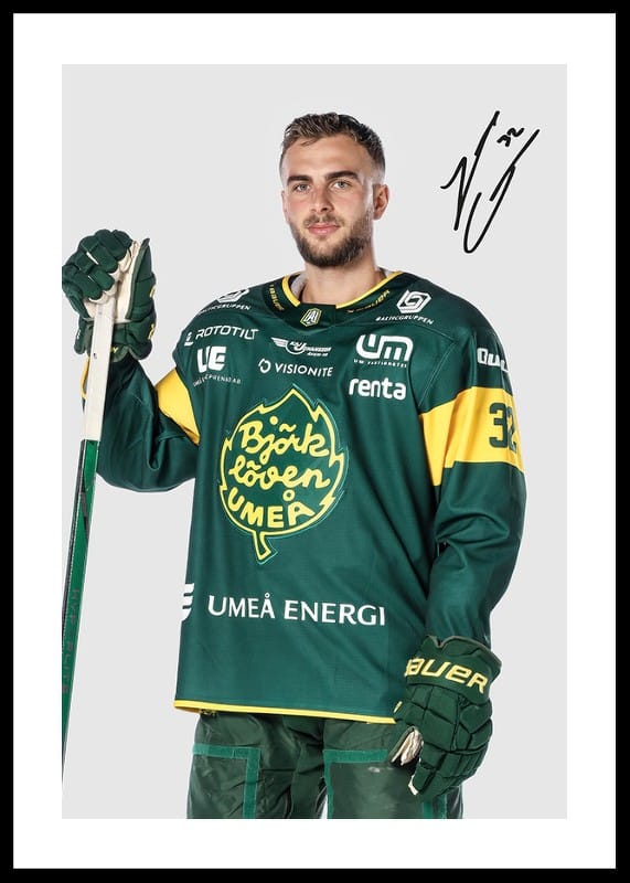 Poster Jacob Olofsson #32 IF Björklöven 2024/2025