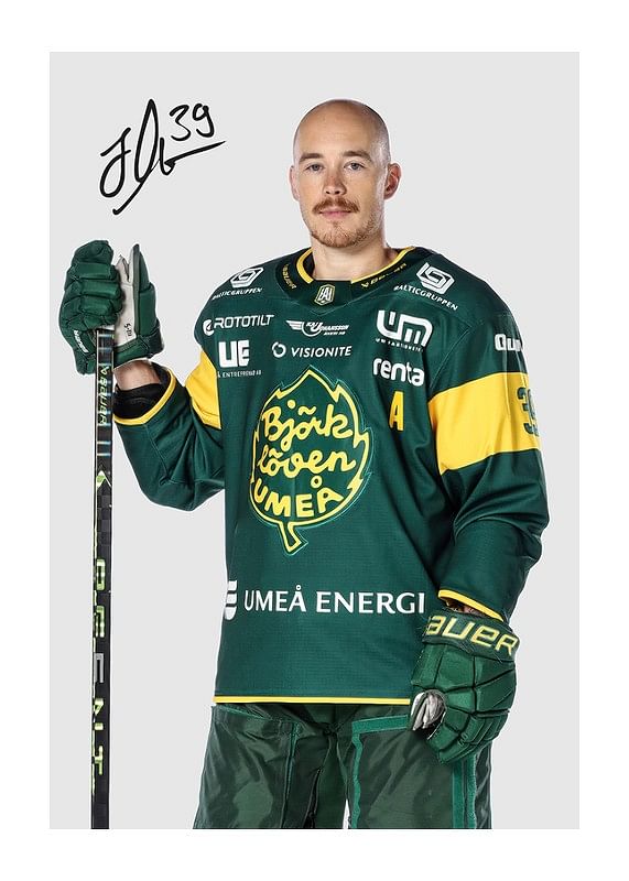 Poster Joel Mustonen #39 IF Björklöven 2024/2025