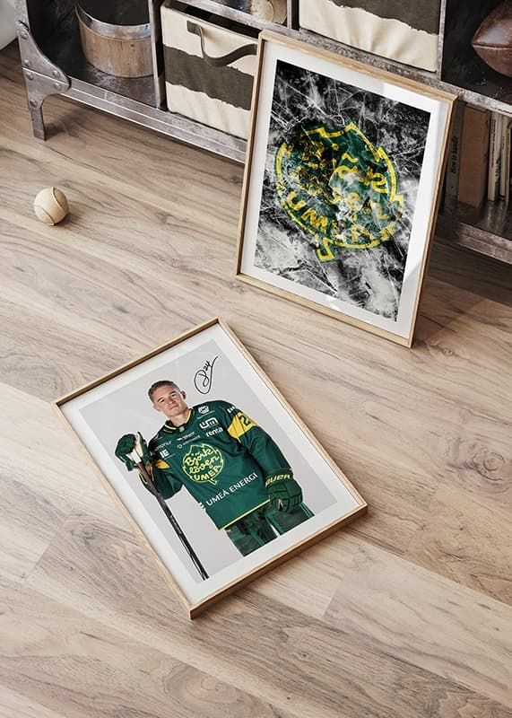 Poster Linus Cronholm #24 IF Björklöven 2024/2025 crossfade