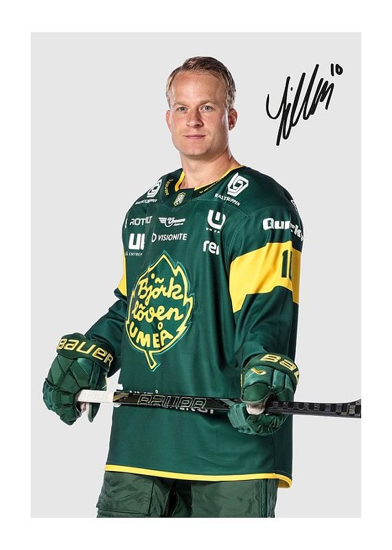 Poster Marcus Nilsson #10 IF Björklöven 2024/2025