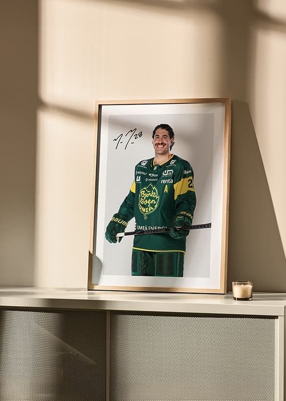Poster Mathew Maione #28 IF Björklöven 2024/2025 crossfade