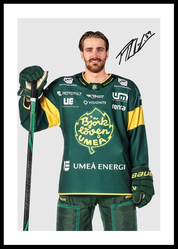 Poster Tim Theocharidis #59 IF Björklöven 2024/2025