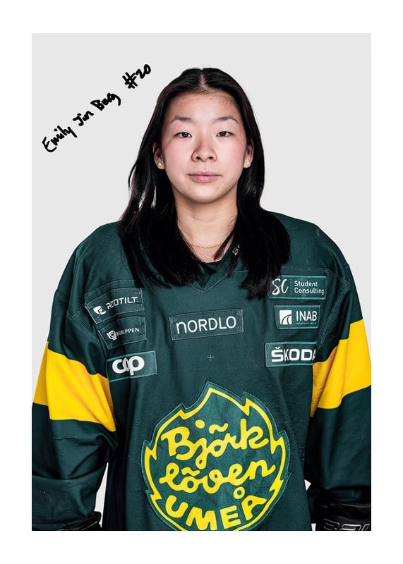 Poster Emily Jin Berg #20 IF Björklöven 2024/2025