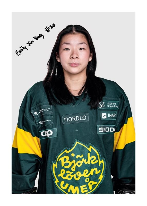 Poster Emily Jin Berg #20 IF Björklöven 2024/2025