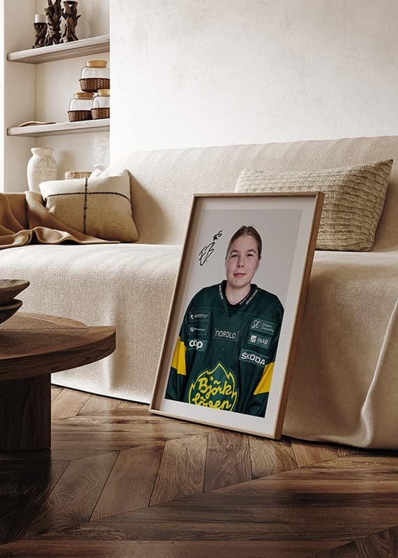 Poster Emmy Björn #5 IF Björklöven 2024/2025 crossfade