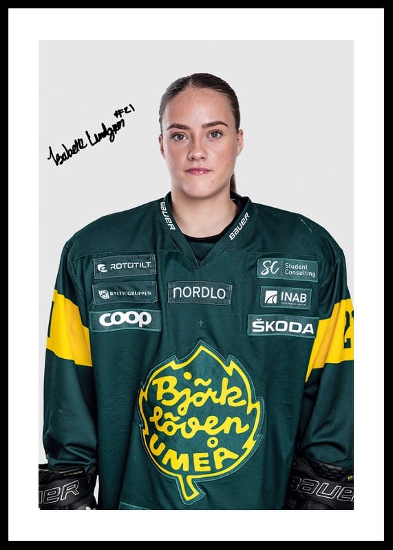 Poster Isabelle Lundin-Lundgren #21 IF Björklöven 2024/2025