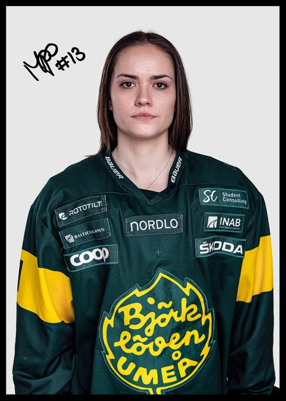 Mickaela Trobäck Paulsson #13 IF Björklöven 2024/2025-12
