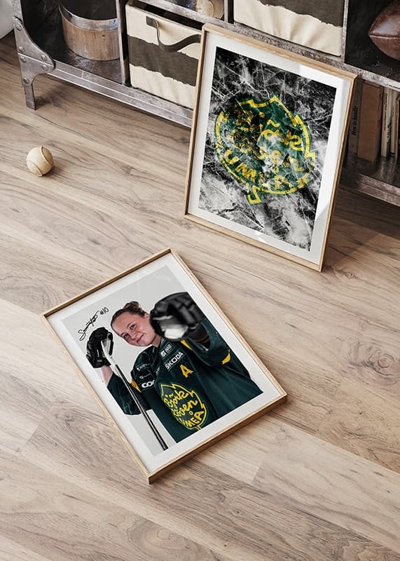 Poster Sanna Tille #10 IF Björklöven 2024/2025 crossfade