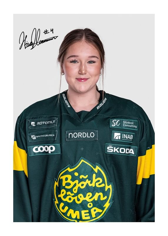 Poster Stina Johansson #4 IF Björklöven 2024/2025