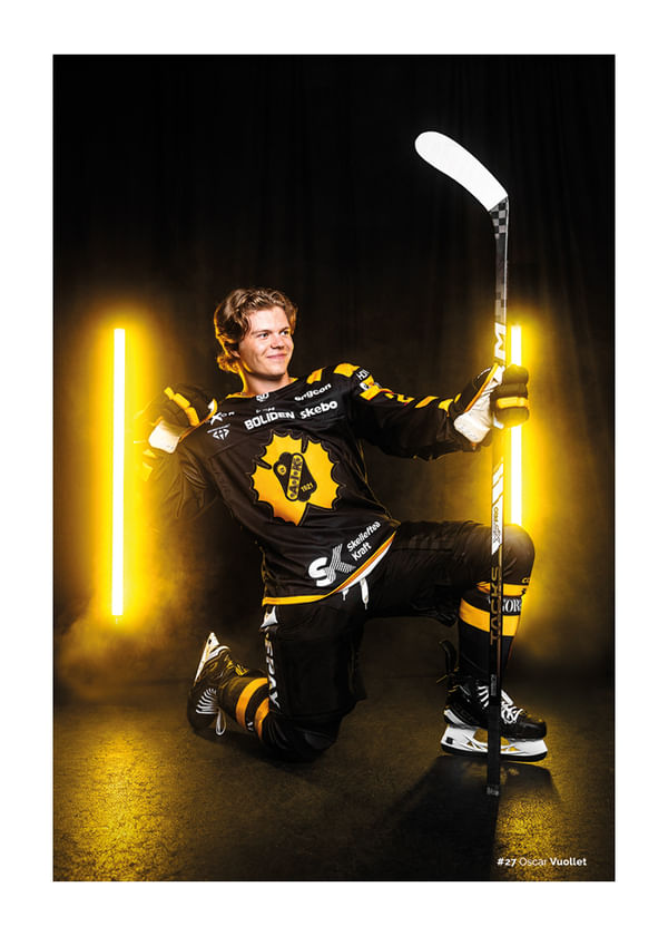Poster Oscar Voullet #27 Skellefteå AIK 2025/2026